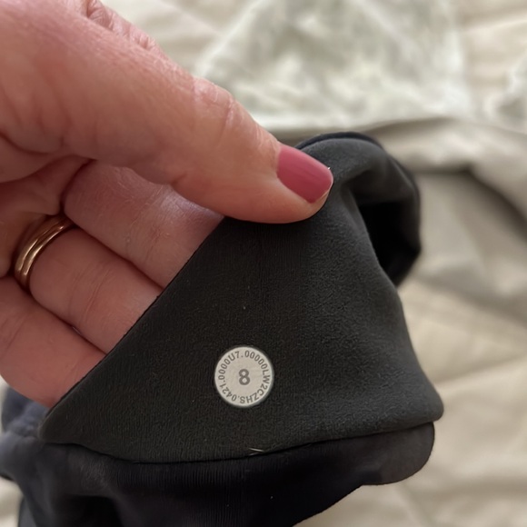 TWO Lululemon Align Bra B/C cup, Cheetah Camo Antique White Multi & Grey size 8 - Picture 6 of 16